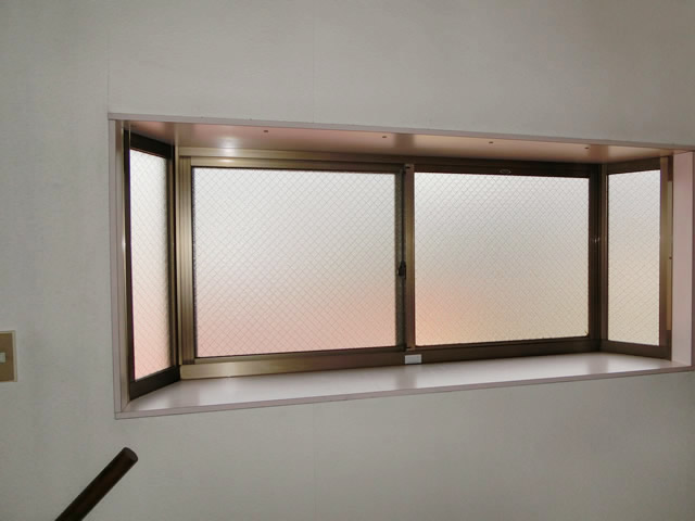 窓の寒さ対策　内窓インプラス工事　施工事例　名古屋市千種区